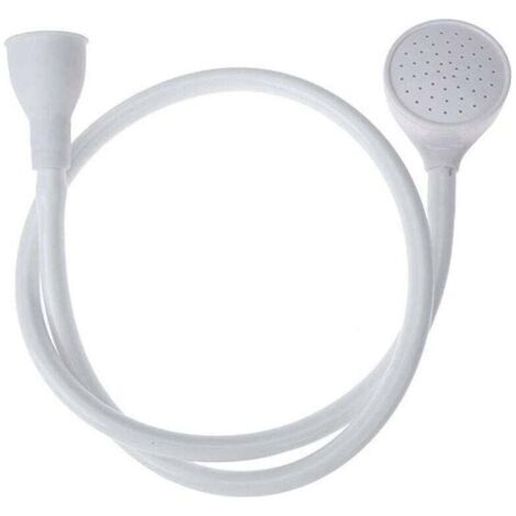 Universal Pet Dusche Kopf Einzigen Wasserhahn Dusche Spray Werkzeug Waschbecken Schlauch Haar Waschbecken Hand Roun
