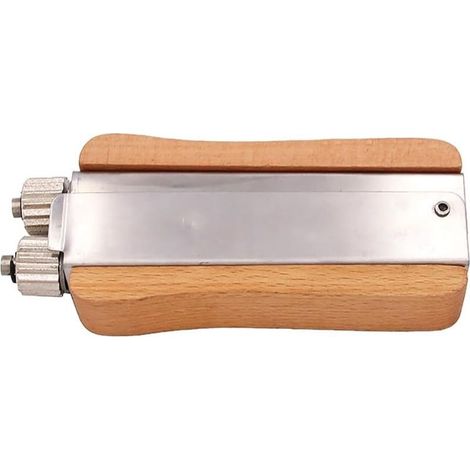 Stainless steel crimping pliers, wire tensioning pliers for beekeeping, beekeeping cross frame tensioner, crimping pliers with metal and wooden handles, wire frame assembly, beekeeping (1/5)