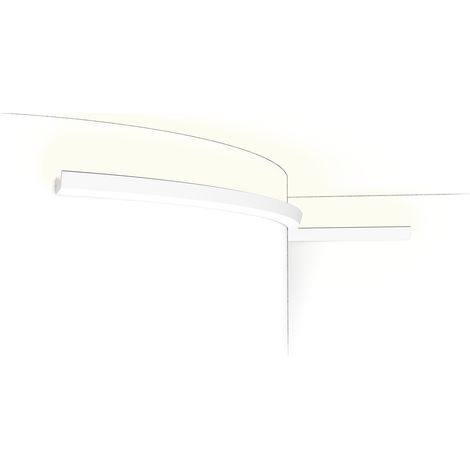 Profil flexible design pour éclairage LED CX189F - L200 x H2,7 x L2,7 cm - ORAC DECOR
