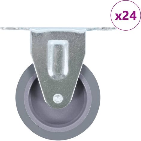 24 Stk. Bockrollen 75 mm