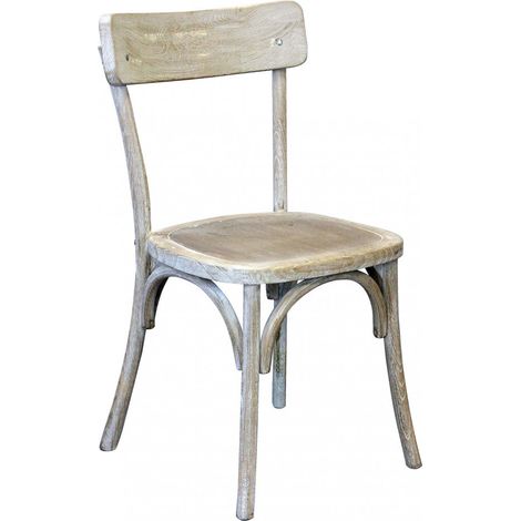 Sedia senza braccioli da interno in legno verniciato 45x42xH87 cm Polly -  Olmo