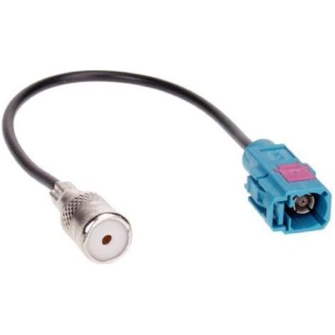 Adaptateur antenne compatible avec Audi - BMW - VW - Fakra vers ISO F ROKA