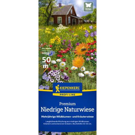 Kiepenkerl Profi-Line Saatgut Niedrige Naturwiese 400 g für ca. 50 m²