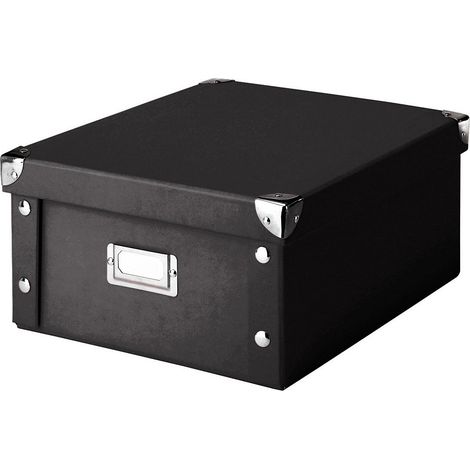ZELLER Aufbewahrungsbox, Pappe, 14 cm hoch