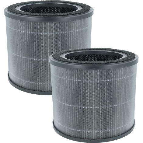 vhbw 2x H13 Filter Ersatz für Grundig JL-AP-TB01 für Luftreiniger - Ersatz-Filter mit integriertem Aktivkohle-Filter