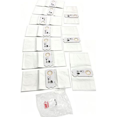 Sacs d'aspirateur Festool (Lot de 10) Compatibles CT MINI / CT MIDI / CT 15 - Filtration Supérieure (1/5)