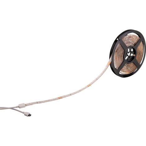 Ruban LED RGB connexion sans fil Bande Lumineuse Multicolore en Plastique avec LED Intégrée - PANGIVO (1/5)