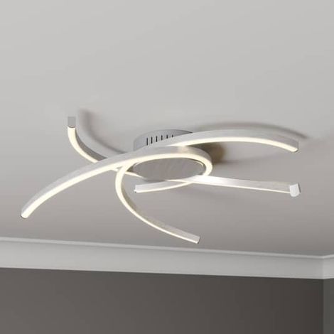 [NEUWERTIG] B-Ware Lindby Katris Led Deckenlampe Deckenlampe Lampe Leuchte 19 W Ip20 58 Cm, Alu