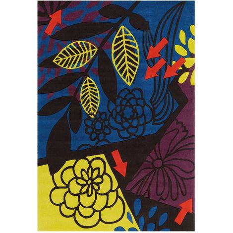 Tapis spirit 3137 multicolore - 170 x 240 cm