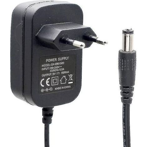 Alimentation de remplacement 9V 2024 compatible avec le vélo d'exercice vertical Kettler Axos Cycle P (1/5)