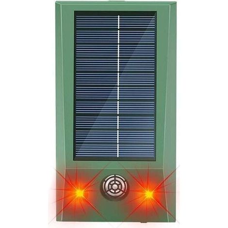 Répulsif solaire à ultrasons pour souris, rats et insectes - énergie solaire (1/4)