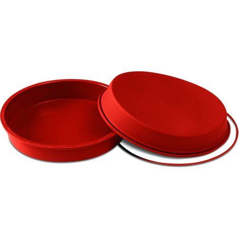 SILIKOMART STAMPO DOLCI TORTA DOLCE SILICONE TONDO 28 cm ROUND SFT 128 (1/2)