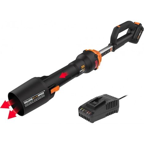 Soffiatore Leafjet con Batteria 20V 4Ah Worx Wg543E (1/5)