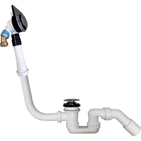 Villeroy & Boch - Ablauf- und Überlaufgarnitur für Badewanne mit Wasserzulauf UPCON0136