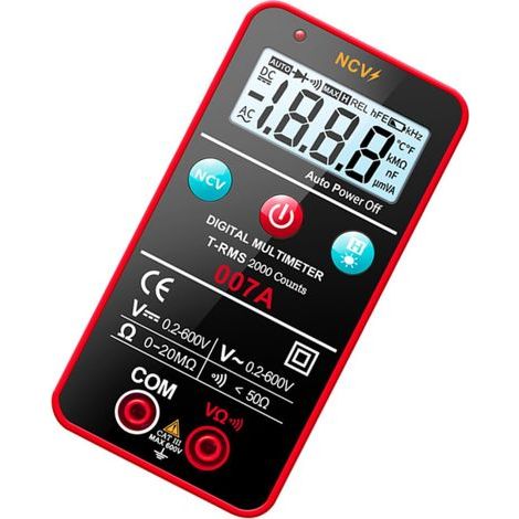 Digitalmultimeter, Detektor, Digitalanzeige, ABS, Voltmeter (1/5)