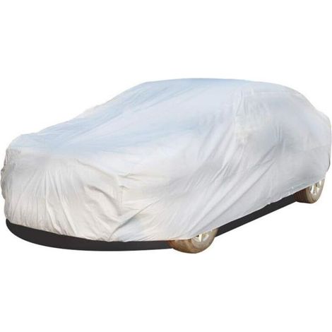 Couverture de Voiture imperméable UV Soleil Neige poussière Pluie résistant Espace de Rangement Protection (1/5)