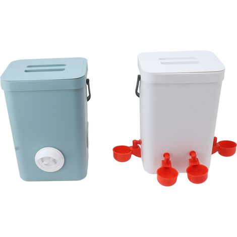 Abreuvoir automatique pour poules, élevage de volailles, ensemble d'abreuvoirs et de mangeoires (1/5)