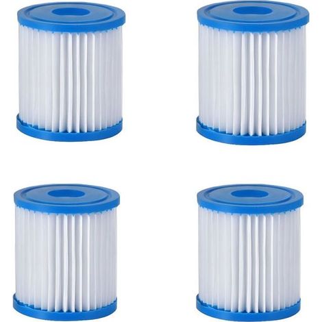 4PCS Élément filtrant pour nettoyeur de piscine 1x-300, pompe de filtration de piscine, élément filtrant, élément filtrant lavable et remplaçable (1/4)
