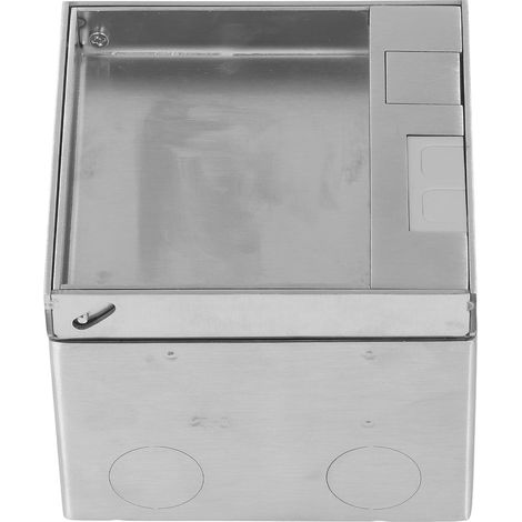 Bodeneinbausteckdose, Mehrfachsteckdose, verdeckt, Universalsockel, 250 V Wechselstrom (1/5)