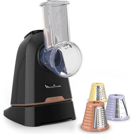Moulinex Fresh Express Twist , Tritatutto, Direct-Serve, 3 Funzioni, DK8638