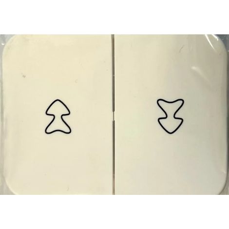 Legrand Diplomat 88423 Doigt pour interrupteur de volets roulants - Blanc
