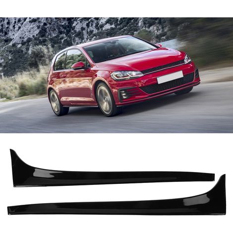 2 ailerons latéraux de lunette arrière en ABS pour Volkswagen Golf 7 (2014-2019)