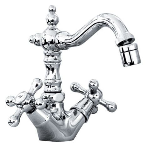 Miscelatore Monoforo Bidet OXFORD - Stile Retrò - Con Scarico automatico 11/4 (1/2)