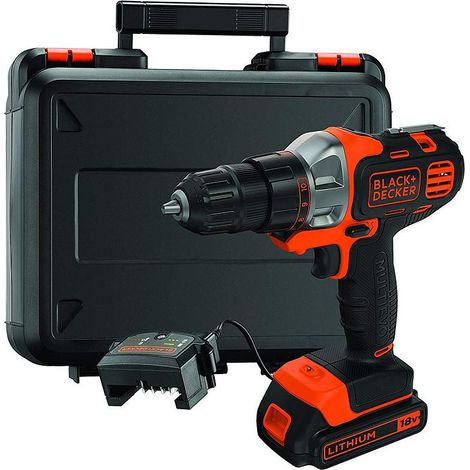 Black+Decker MT218K-QW trapano avvitatore 18V nero arancione (1/5)