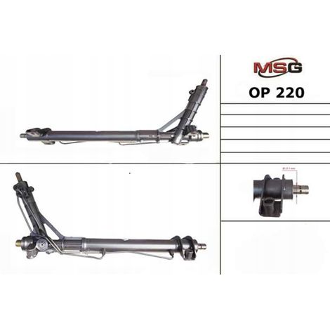 Cremagliera dello sterzo Renault Master III 10- Opel Movano B 10-21 (1/4)