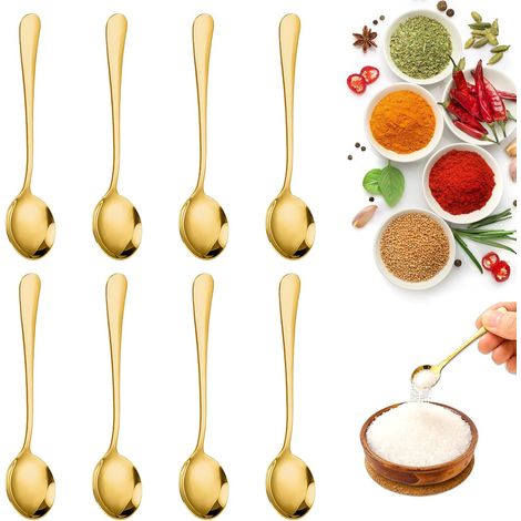 Set mit 8 Mini-Gewürzlöffeln (1/5)