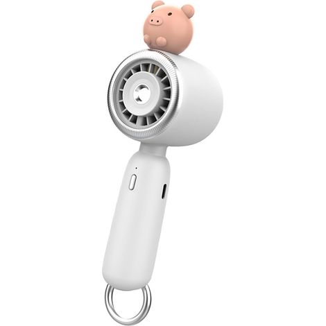 Ventilatore portatile con spruzzatore d'acqua, a batteria, con funzione di aria condizionata, nebulizzazione per esterni