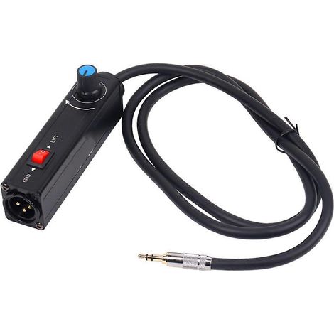 Isolateur audio professionnel 3,5 mm vers XLR, élimination du bruit audio, formateur de son, réducteur de bruit de signal (1/5)