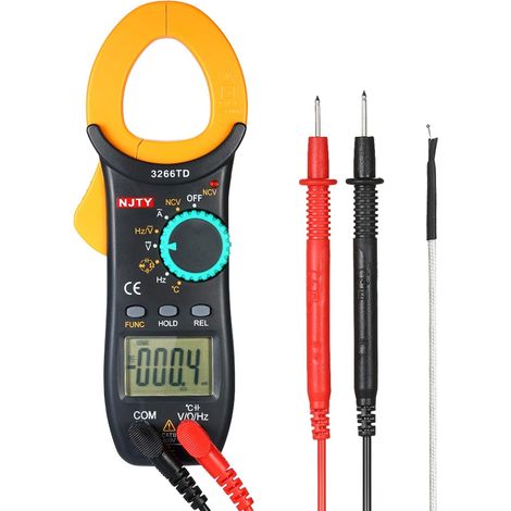 Digitales Zangenmessgerät – AC/DC 600 V & AC 400 A