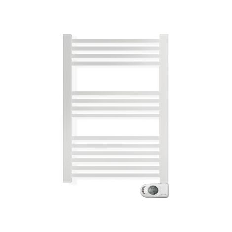 Sèche-serviettes électrique à inertie sèche HJM, 500 W, Square, Blanc