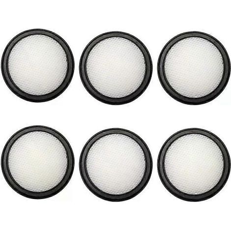 Lot de 6 filtres de rechange réutilisables pour aspirateur sans fil portable INSE V770. Accessoires inclus. (1/4)