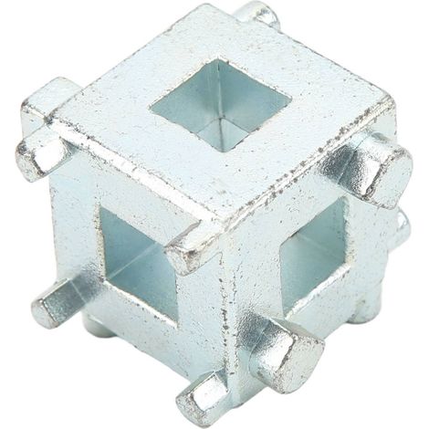 Outil professionnel d'extraction de piston de frein à disque 3/8 pouce en acier au carbone argenté, étrier à recul cubique (1/5)