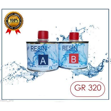 RESINA EPOSSIDICA MOLTO LIQUIDA “LIQUIDISSIMA” Resin Pro 320 GR Per creazioni / gioielli / oggetti decorativi – ultra trasparente – resina liquida per stampi molto dettagliati e inclusioni.