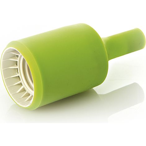 Portalampada In Gomma Colore Verde