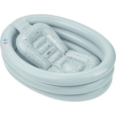 Babymoov Baignoire Gonflable AQUADOTS avec transat amovible, des la naissance (1/5)