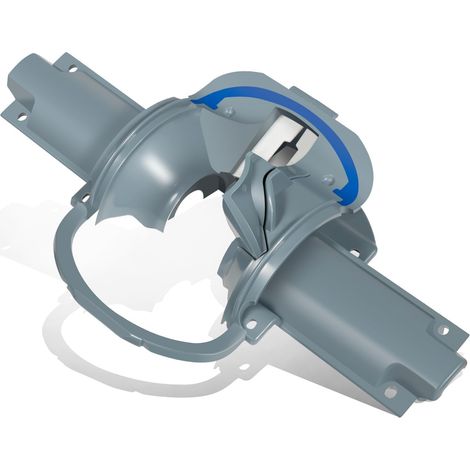 R0545700 Boîtier de moteur central pour nettoyeur de piscine MX8 MX8 Elite AX10 AX10 ACTIV Couvercle d'arbre d'entraînement (1/5)