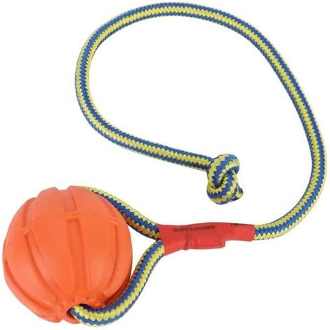 Fafeicy Jouet de balle pour chien Balle de jouets à mâcher interactive résistante aux morsures de formation de chien de compagnie (1/4)