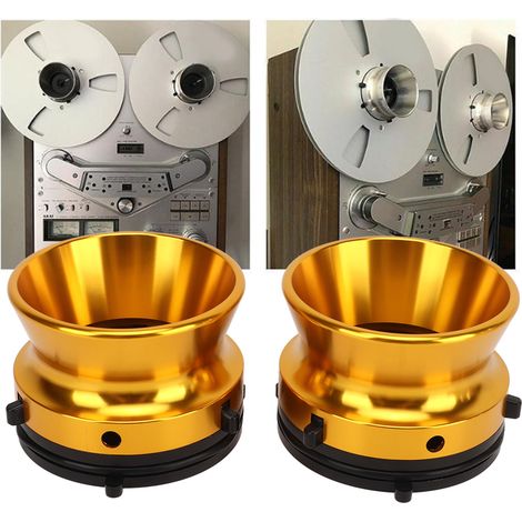 Une paire d'adaptateurs de courroie universels pour machines à disques ouverts, adaptateurs de moyeu de roue Nab, or (1/5)