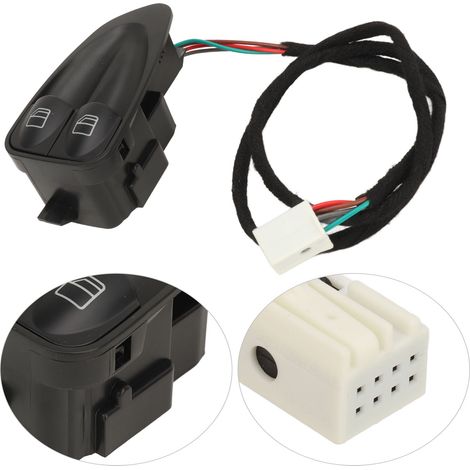 Interruttore alzacristalli elettrico lato guidatore 23082113517167 Interruttore principale alzacristalli per Mercedes-Benz Classe SL R230 2009-2012, ricambio diretto (1/5)