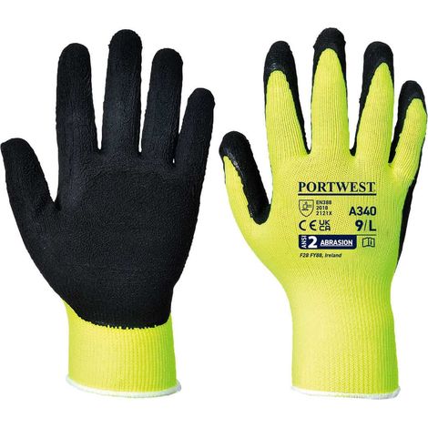 Gant Grip Hivis Farbe: Gelb Größe XXXS - Portwest