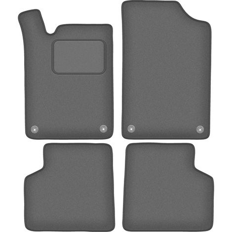 Alfombrillas de velour grafito para Citroën Xantia X1 / X2 break, familiar, liftback (1993-2001)