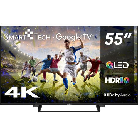 Smart Tech Tv Qled 4K Uhd 55" 55Qg06K2 Google Tv - 4X Hdmi - 2X Usb - Hdr10 - Memc - Dolby Digital Plus (1/5)