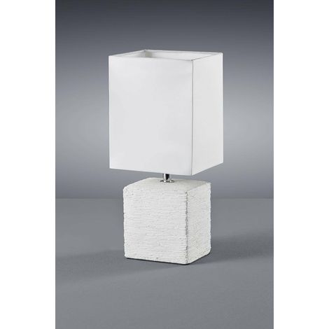 Lampe de table PING blanche céramique RL R50131001