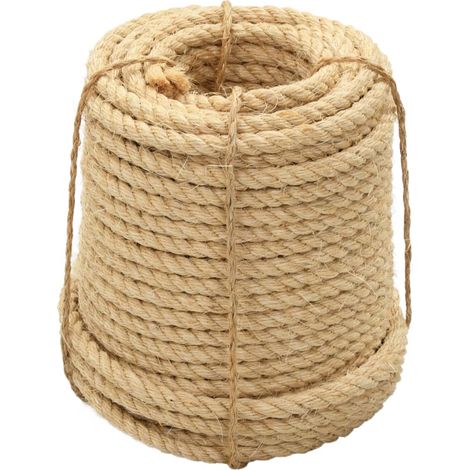Seil 100% Sisal 14 mm 50 m vidaXL
