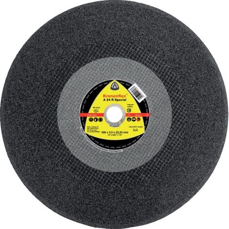 Disque à tronçonner 300 x 20 x 3,5 mm pour métal, 1 pièce, fixation standard, pour travaux de coupe et tronçonnage sur matériaux ferreux