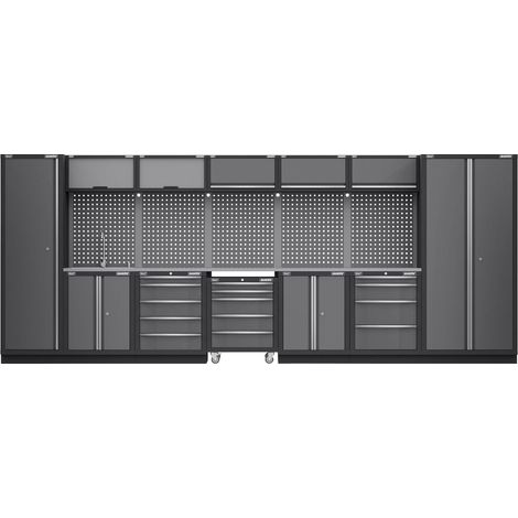 Sealey 4.9m Storage System Superline PRO Stainless Worktop APMSSTACK17SS (1/5)